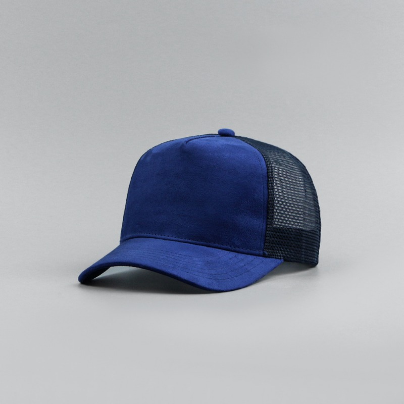 Leather Label Custom Logo Five - Trucker Cap Mesh ulasan dan harga