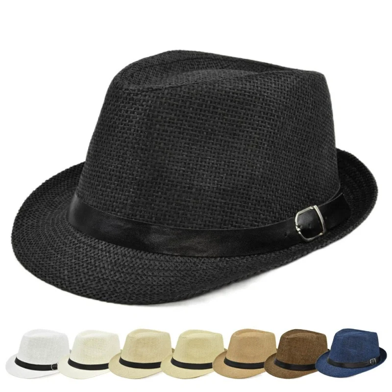 Fashion Simple Beach Sun Cap S - Cowboy Hat Straw ulasan dan harga