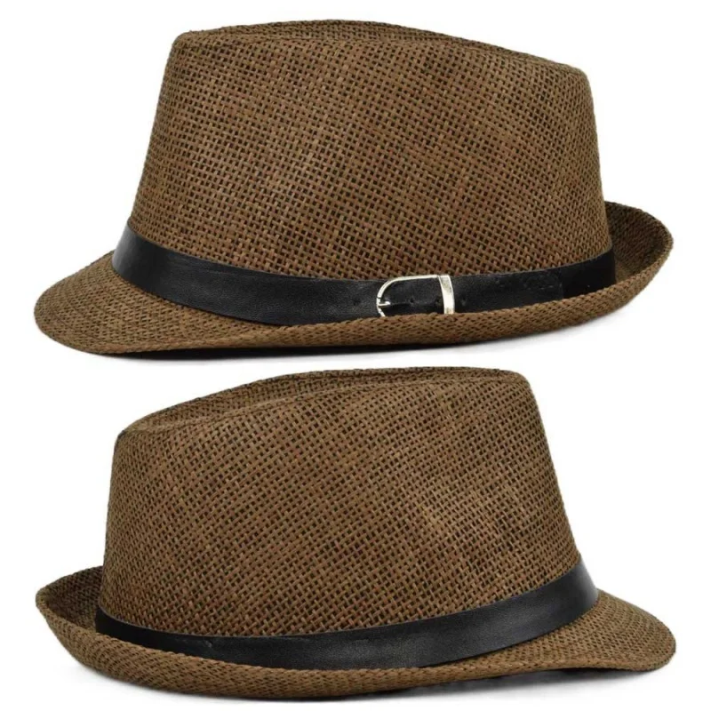 Fashion Simple Beach Sun Cap S - Cowboy Hat Straw ulasan dan harga
