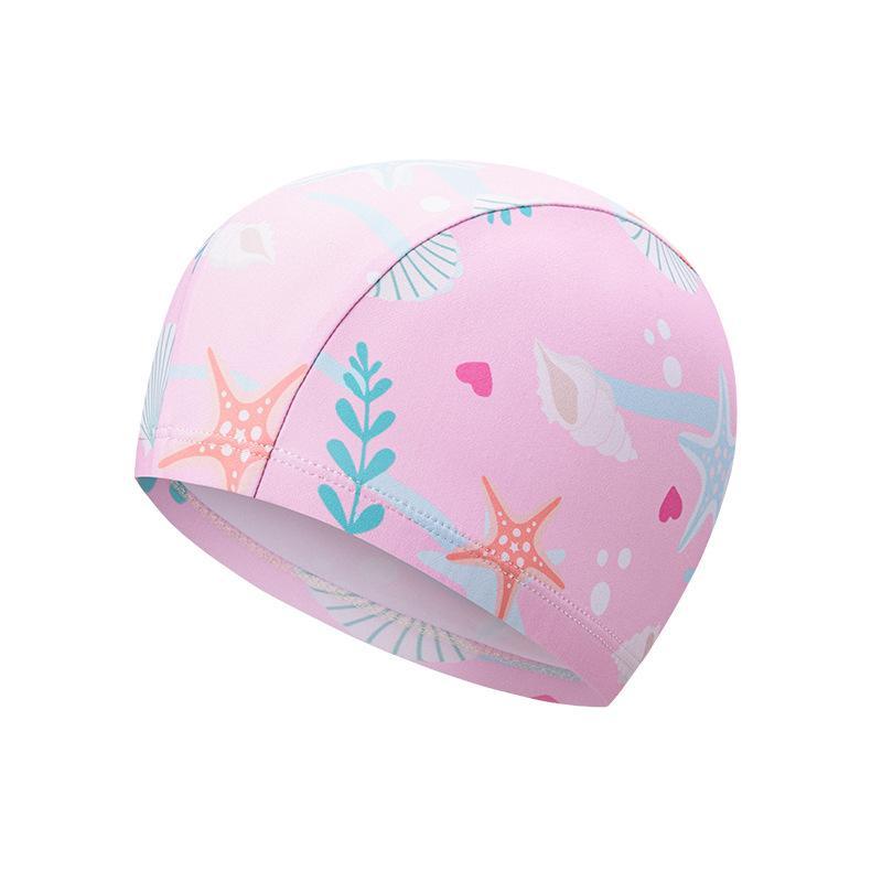 Kids Cartoon Swim Cap Elastic  - Swim Hat Silicone ulasan dan harga