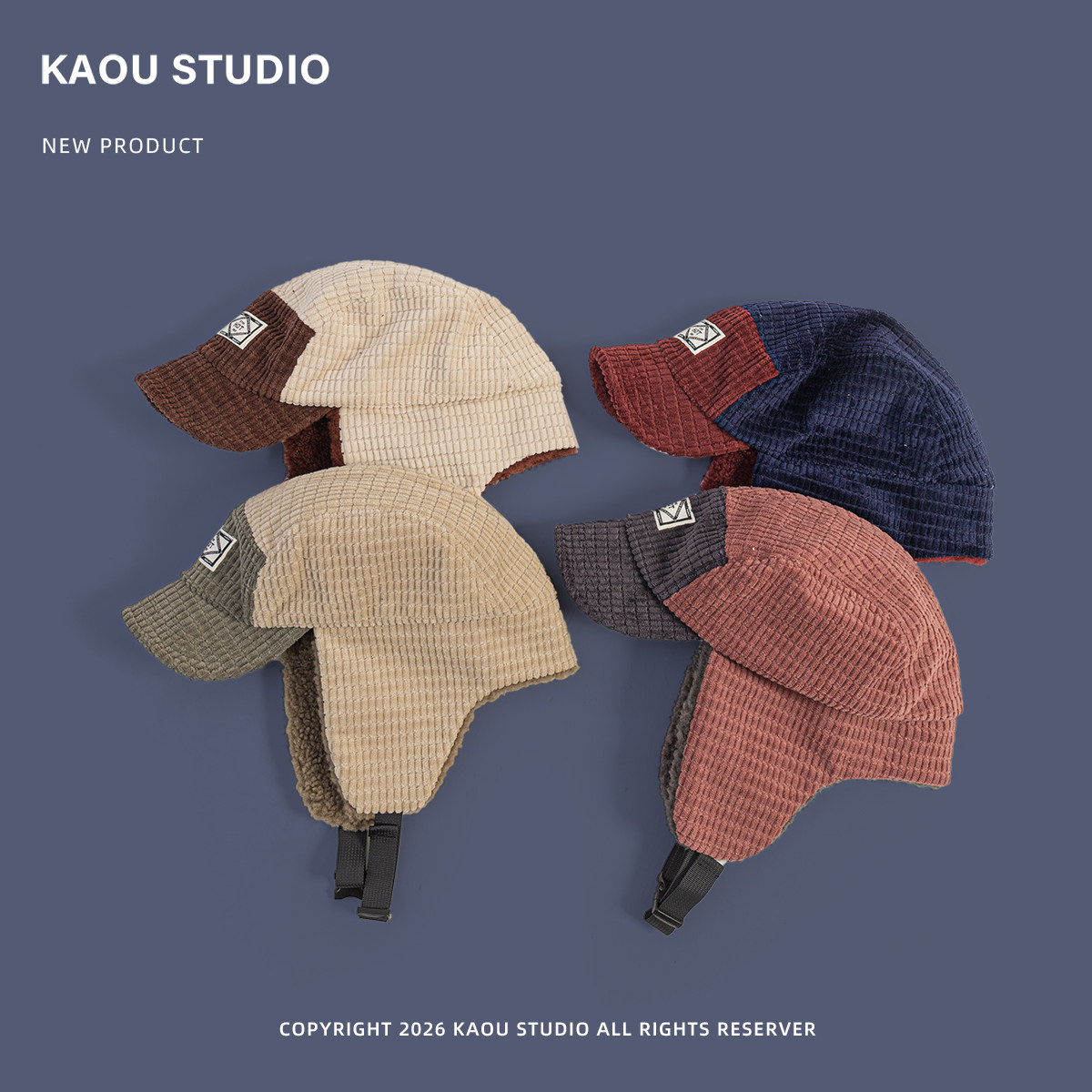 Korean Waffle Corduroy Vintage - Corduroy Cap 5 Panel ulasan dan harga