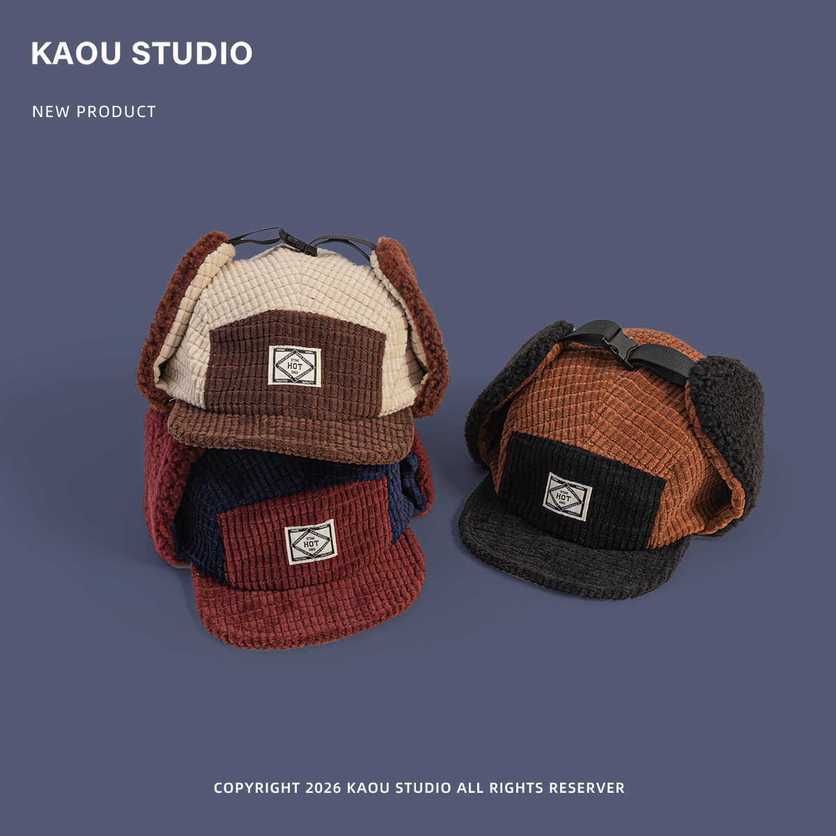 Korean Waffle Corduroy Vintage - Corduroy Cap 5 Panel ulasan dan harga