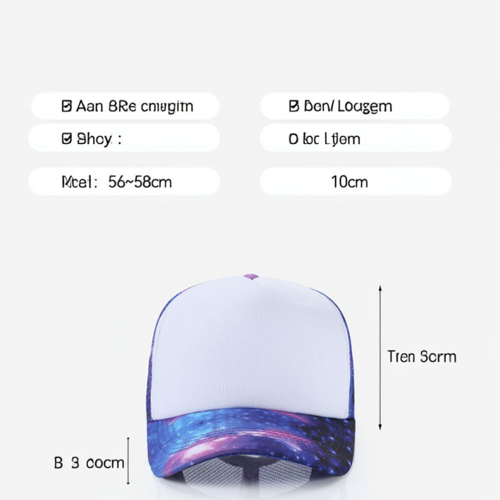 Summer Unisex Breathable Mesh  - Trucker Cap Mesh ulasan dan harga